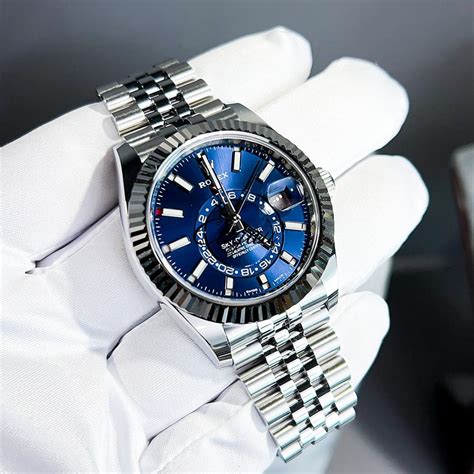 rolex 326939 blue|Rolex sky dweller 326933.